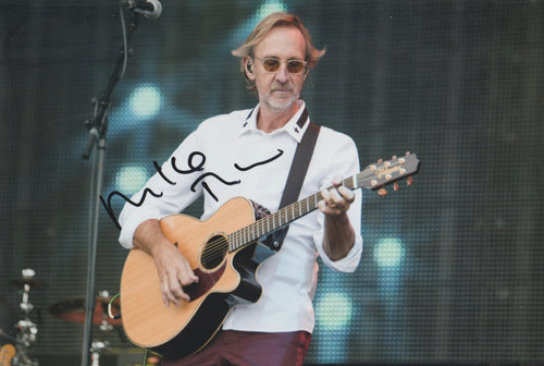 Mike Rutherford signed 12x8” photo