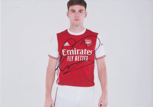 Kieran Tierney signed 12x8” Arsenal photo