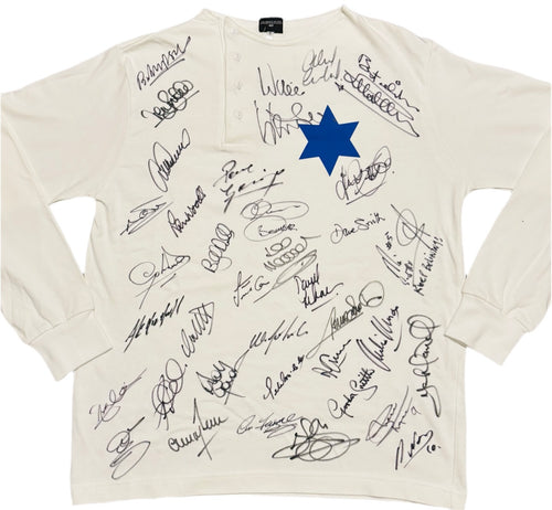 Rangers legends signed Founding Fathers shirt