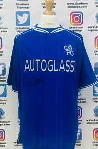 Roberto Di Matteo signed Chelsea Shirt