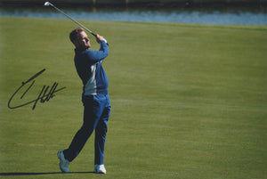 Tyrell Hatton signed 12x8” Ryder Cup golf photo