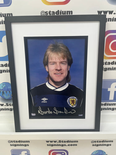 Murdo McLeod signed and framed 12x8” photo