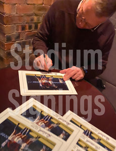 Chris Woods signed 12x8” Rangers photo