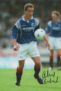 Alec Cleland signed 12x8” Rangers photo