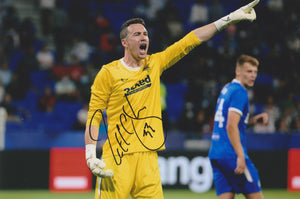 Jon McLaughlin signed 12x8” Rangers photo