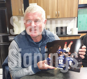 Ian Durrant signed 12x8” Rangers photo