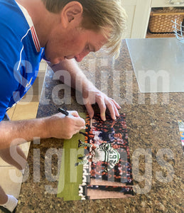 Stuart McCall signed 12x8” Rangers photo