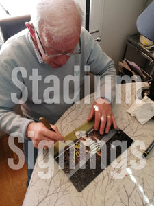 Bobby Lennox signed 12x8” Celtic photo