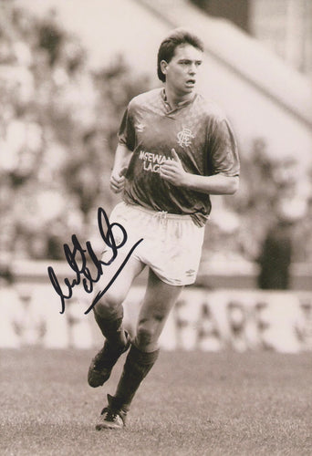 Scott Nisbet signed 12x8” Rangers photo