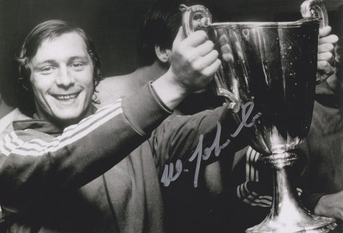 Willie Johnston signed 12x8” Rangers photo