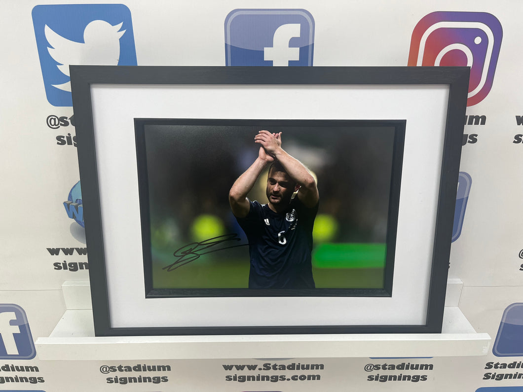 Shaun Maloney signed and framed 12x8” photo