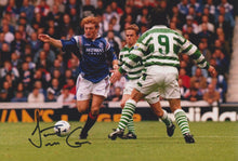 Load image into Gallery viewer, Stuart McCall signed 12x8” Rangers photo