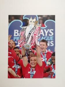 Nemanja Vidic signed 16x12