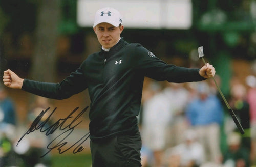 Matt Fitzpatrick signed 12x8