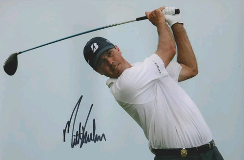 Matt Kuchar signed 12x8