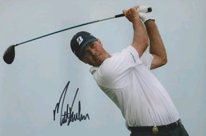 Matt Kuchar signed 12x8" photo