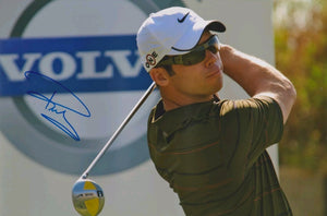 Paul Casey signed 12x8" photo