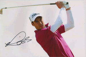 Ross Fisher signed 12x8" golf photo