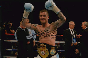 Ricky Burns signed 12x8" photo