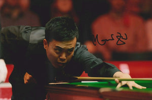 Marco Fu signed 12x8" photo