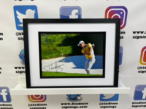 Thorbjorn Olesen signed and framed 12x8