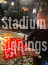 Load image into Gallery viewer, Graeme Souness signed Liverpool Anfield Street Sign