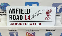 Load image into Gallery viewer, Graeme Souness signed Liverpool Anfield Sign