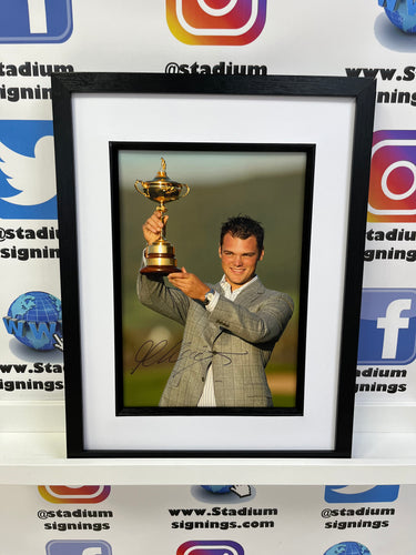 Martin Kaymer signed and framed 12x8” Ryder Cup photo