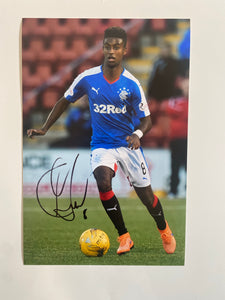 Gedion Zelalem signed 12x8” Rangers photo