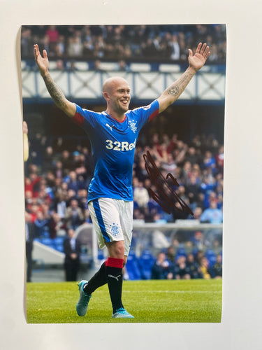 Nicky Law signed 12x8” Rangers photo