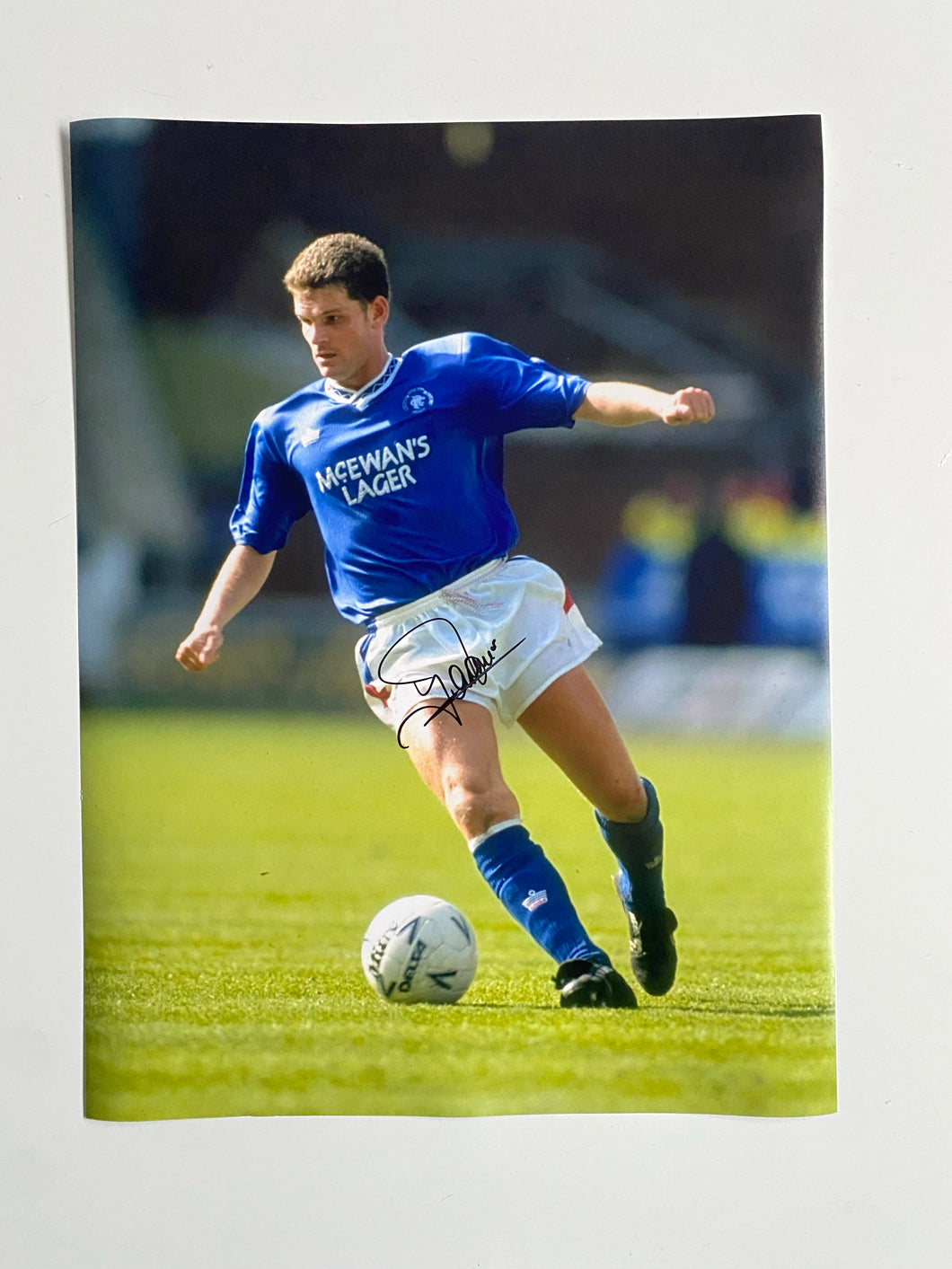 Ian Durrant signed 16x12” photo