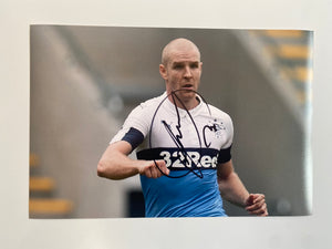 Philippe Senderos signed 12x8” Rangers photo