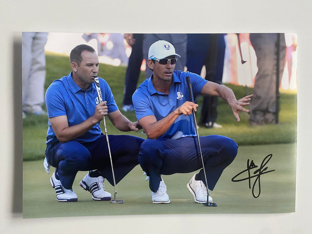 Rafa Cabrera-Bello signed 12x8” photo