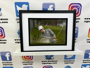 Rafa Cabrera-Bello signed and framed 12x8" Ryder Cup photo