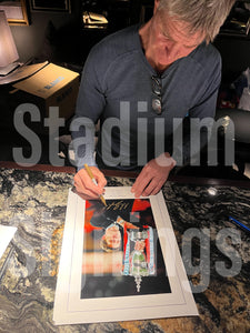 Richard Gough signed 16x12” Rangers photo