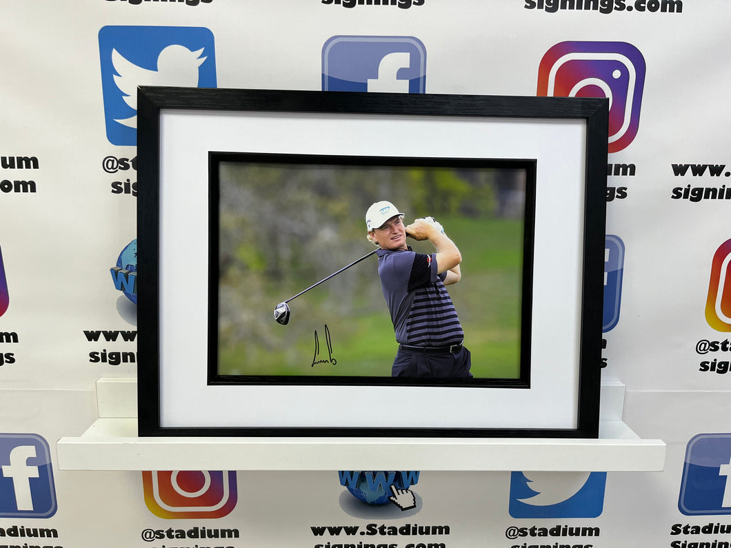 Ernie Els signed and framed 12x8” photo