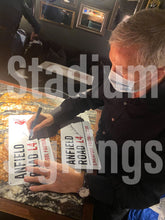 Load image into Gallery viewer, Graeme Souness signed Liverpool Anfield Sign