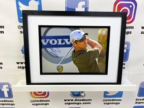 Paul Casey signed and framed 12x8” photo