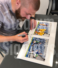 Load image into Gallery viewer, Shaun Rooney signed 24x12” Cup double header photo