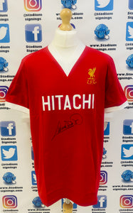 Graeme Souness signed Liverpool shirt