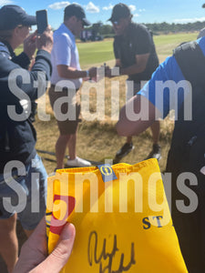 Phil Mickelson signed 150th Open flag