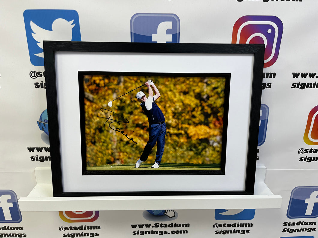 Paul Lawrie signed and framed 12x8” Ryder Cup photo