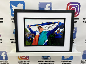 Paul McGinley signed and framed 12x8" Ryder Cup photo