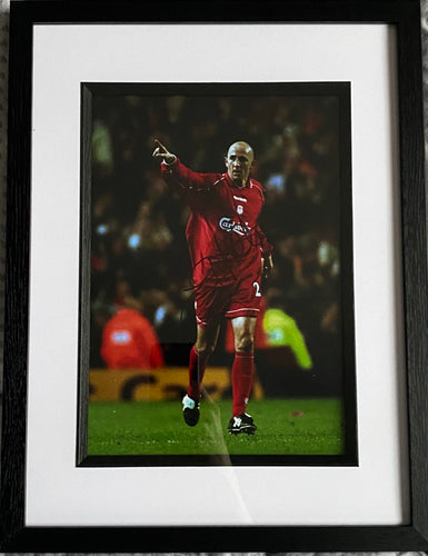 Gary McAllister signed and framed 12x8” photo