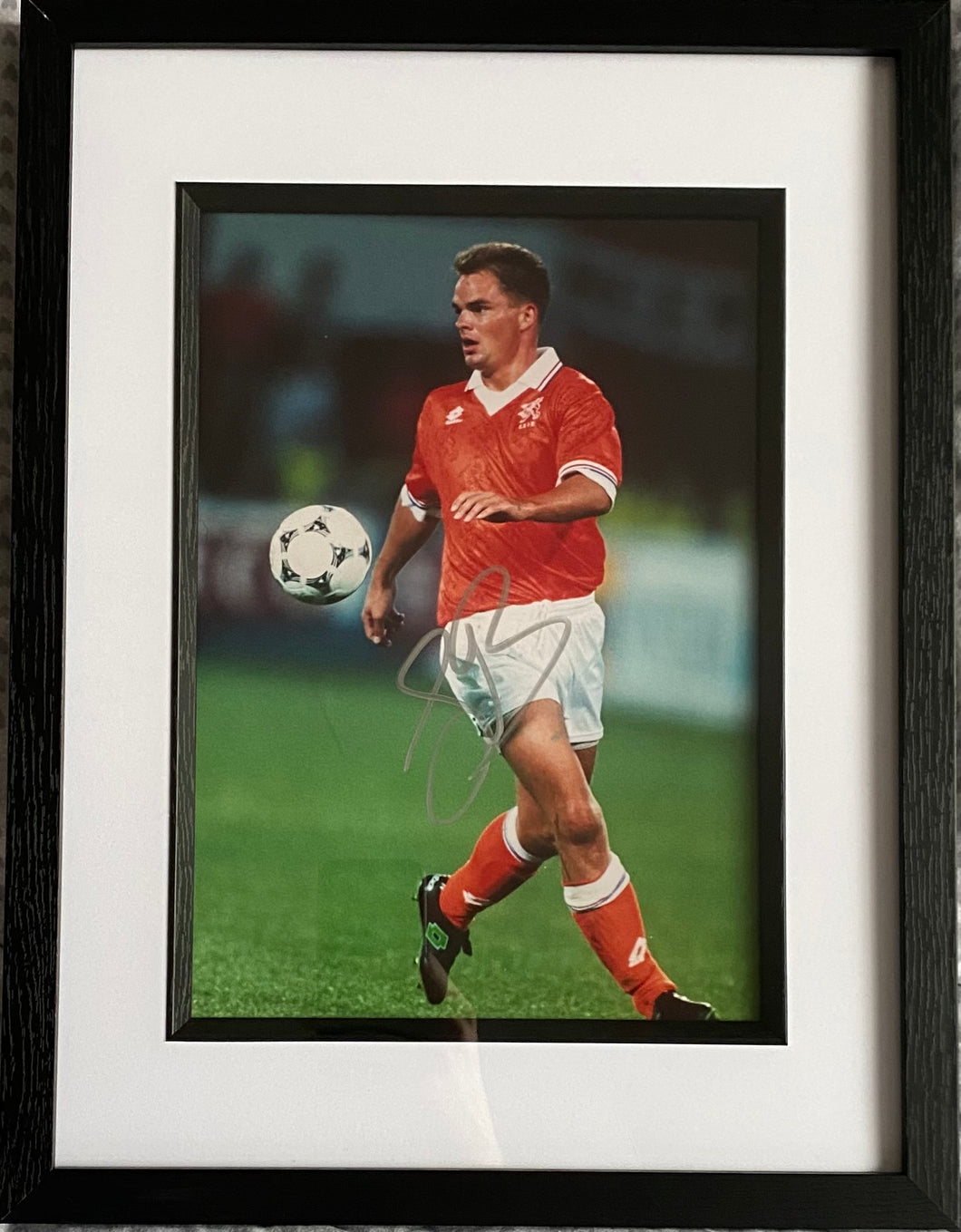 Frank De Boer signed and framed 12x8” Holland photo