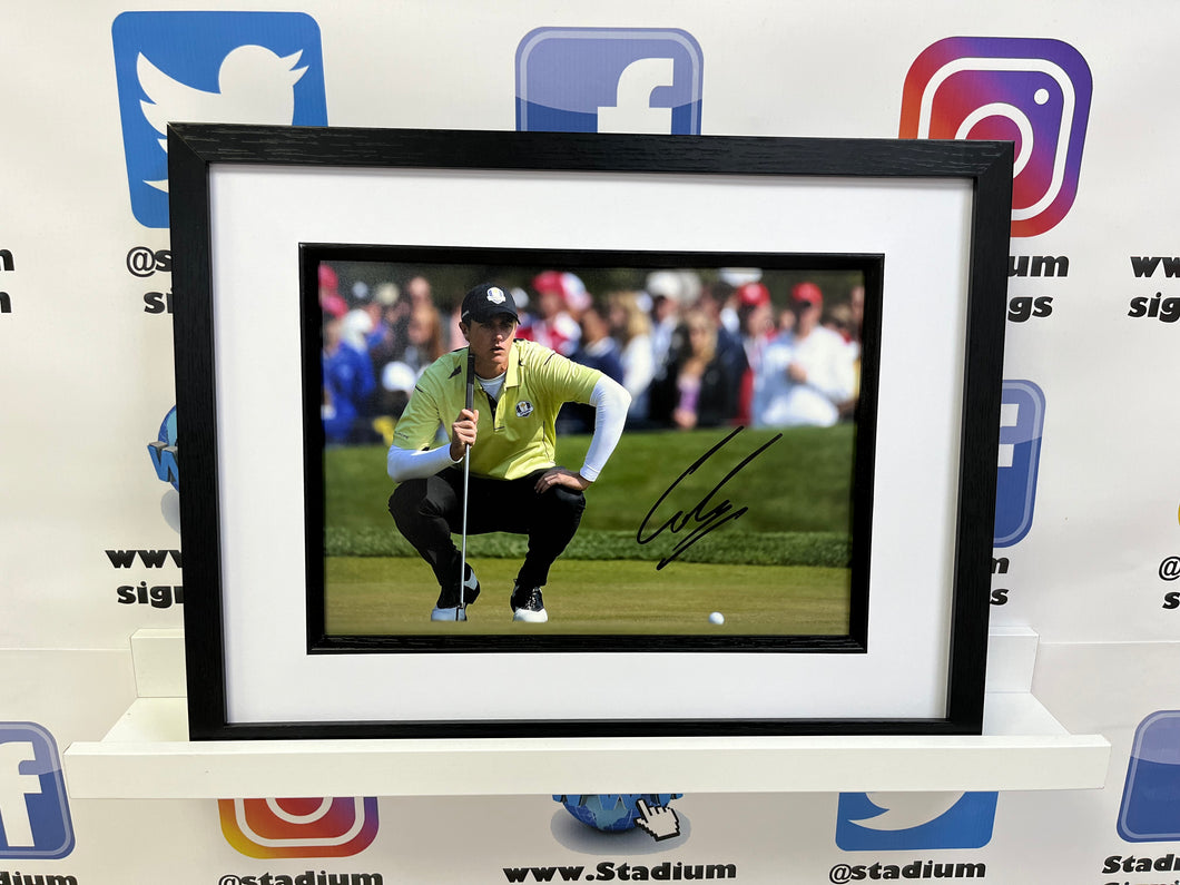 Nicholas Colsaerts signed 12x8