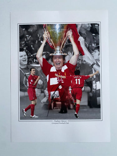 Vladimir Smicer signed 16x12” montage