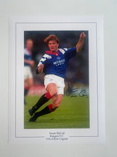 Load image into Gallery viewer, Stuart McCall signed 16x12” Rangers photo